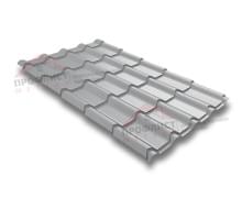 Металлочерепица камея 0,5 Satin RAL 7004 сигнальный серый.