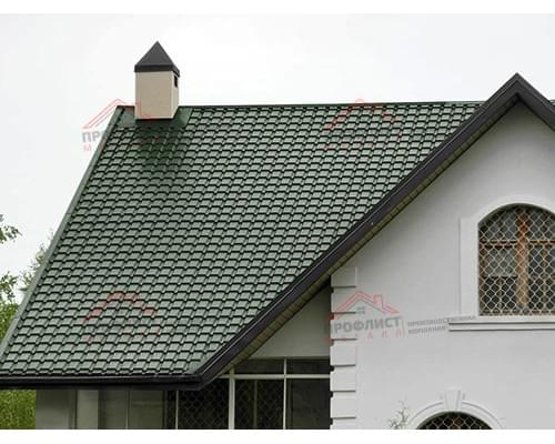 Металлочерепица монкатта 0,5 Velur20 RAL 6020 хромовая зелень. Металлочерепица монкатта 0,5 Velur20 RAL 6020 хромовая зелень.
