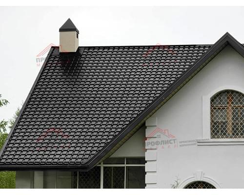 Металлочерепица монкатта 0,5 Quarzit lite RAL 9005 черный. Металлочерепица монкатта 0,5 Quarzit lite RAL 9005 черный.