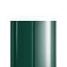 Евроштакетник прямой двухсторонний, ширина 118мм, толщина 0,35