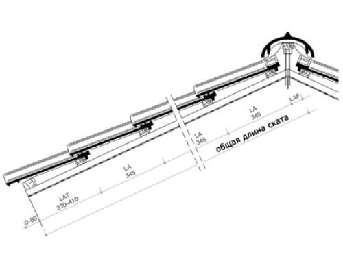 Керамическая черепица Агат 14