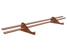 Снегозадержатель трубчатый Snow Kit RAL 8004 3м