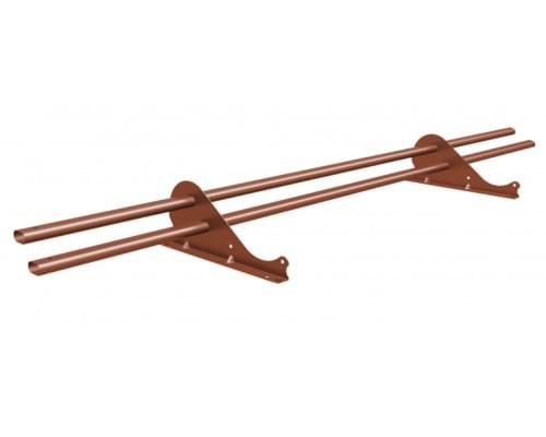 Снегозадержатель трубчатый Snow Kit RAL 8004 3м Снегозадержатель трубчатый Snow Kit RAL 8004 3м