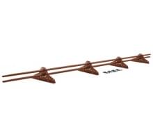 Снегозадержатель трубчатый RAL 8004 3м