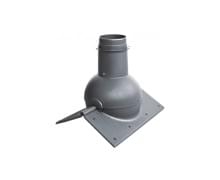 Коньковый элемент Pipe-Cone серый