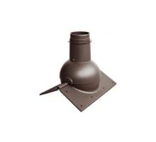 Коньковый элемент Pipe-Cone коричневый