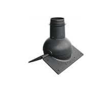 Коньковый элемент Pipe-Cone черный