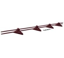 Снегозадержатель трубчатый RAL 3005 3м Снегозадержатель трубчатый RAL 3005 3м