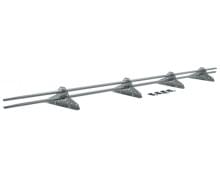 Снегозадержатель трубчатый RAL 7004 3м