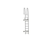 Лестница стеновая RAL 8017 3м