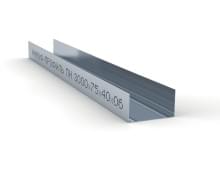 Профиль направляющий 75х40 3 м Кнауф 0,60 мм