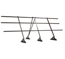 Ограждение кровельное 1,2х3 RAL 8017