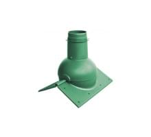 Коньковый элемент Pipe-Cone зеленый