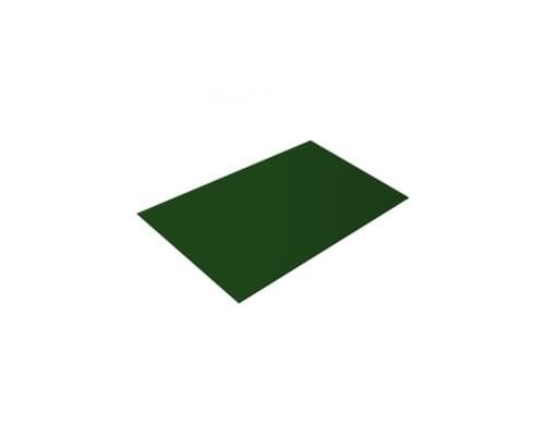 Плоский лист 0,45 PE с пленкой RAL 6005 зеленый мох Плоский лист 0,45 PE с пленкой RAL 6005 зеленый мох