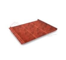 Простой вертикальный паз (профилированный) 0,5 Safari Twincolor с пленкой на замках Orange