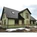 Простой горизонтальный паз (гладкий) 0,5 Velur20 с пленкой на замках RAL 9005 черный.