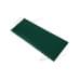 Простой вертикальный паз (мини) на замках 0,5 Satin с пленкой на замках RAL 6005 зеленый мох.