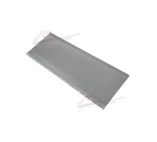 Простой вертикальный паз (мини) на замках 0,5 Satin с пленкой на замках RAL 7004 сигнальный серый.