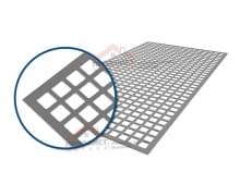 Перфорированный лист нержавеющий AISI 304 Qg 10,0-12,0 1x1000x2000мм
