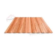 Профнастил С8-1150-0.5 ECOSTEEL_T Кедр