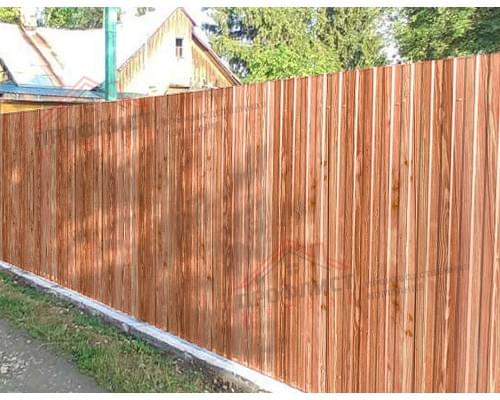 Профнастил С8-1150-0.5 ECOSTEEL_T Кедр