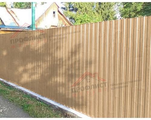 Профнастил С8-1150-0.5 ECOSTEEL Клен