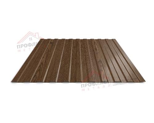 Профнастил С8-1150-0.5 ECOSTEEL_MA МореныйДуб