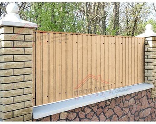 Профнастил МП20-1100-0.5 ECOSTEEL Клен