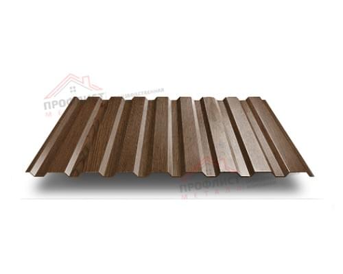 Профнастил МП20-1100-0.5 ECOSTEEL МореныйДуб