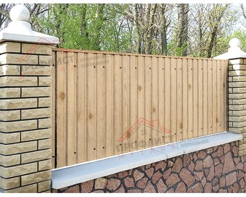 Профнастил МП20-1100-0.5 ECOSTEEL_T Сосна