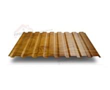 Профнастил МП20-1100-0.35 ECOSTEEL_T ЗолотойДуб
