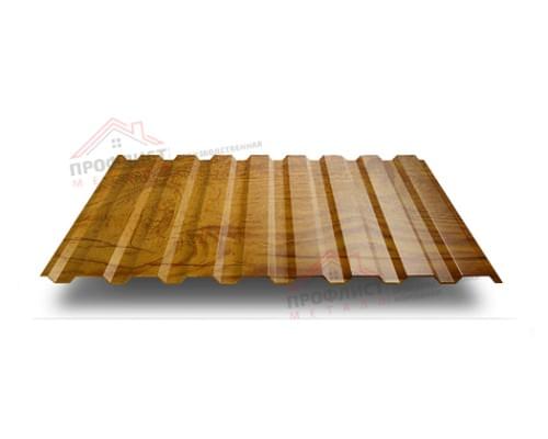 Профнастил МП20-1100-0.5 ECOSTEEL_T ЗолотойДуб