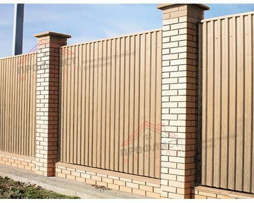 Профнастил C21-1000-0.5 ECOSTEEL Клен