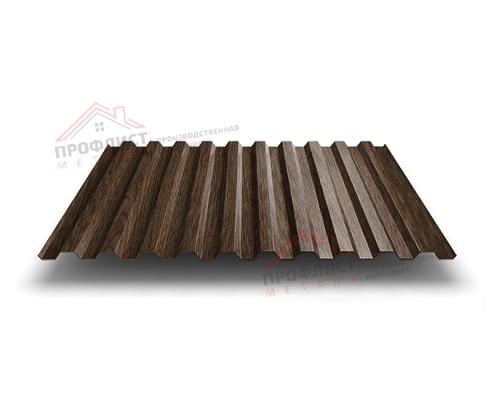 Профнастил C21-1000-0.5 ECOSTEEL_МАД МореныйДуб