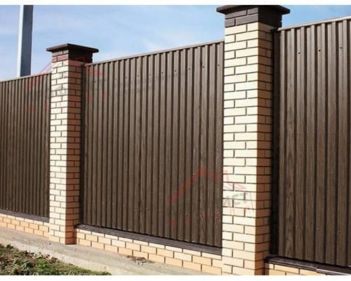 Профнастил C21-1000-0.5 ECOSTEEL_МАД МореныйДуб