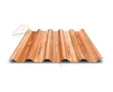 Профнастил С44-1000-0.55 ECOSTEEL_T Кедр