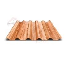 Профнастил С44-1000-0.5 ECOSTEEL_T Кедр