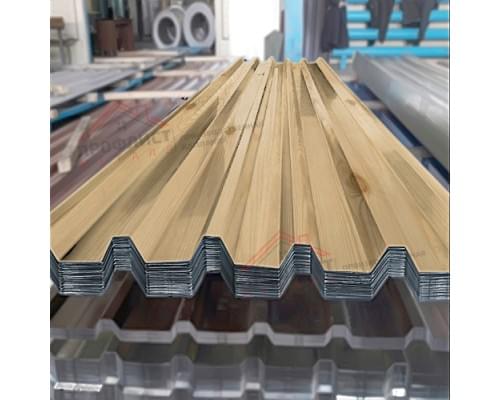 Профнастил С44-1000-0.5 ECOSTEEL_MA Сосна