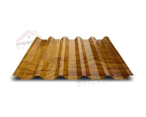 Профнастил С44-1000-0.5 ECOSTEEL_T ЗолотойДуб