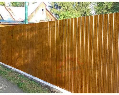 Профнастил С8-1150-0.5 ECOSTEEL_T ЗолотойДуб