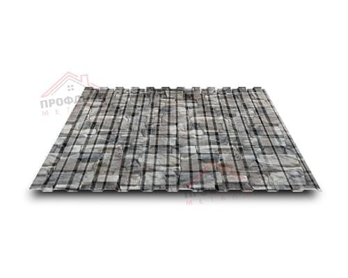 Профнастил МП10-0.5, Ширина-1100, ECOSTEEL Белый Камень