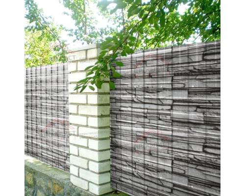 Профнастил МП10-0.5, Ширина-1100, ECOSTEEL Белый Плитняк Профнастил МП10-0.5, Ширина-1100, ECOSTEEL Белый Плитняк