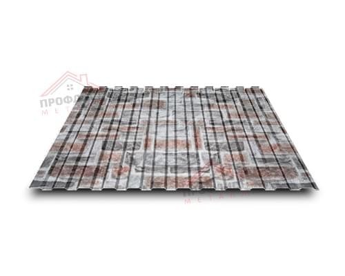 Профнастил МП10-0.5, Ширина-1100, ECOSTEEL Кварцевый сланец