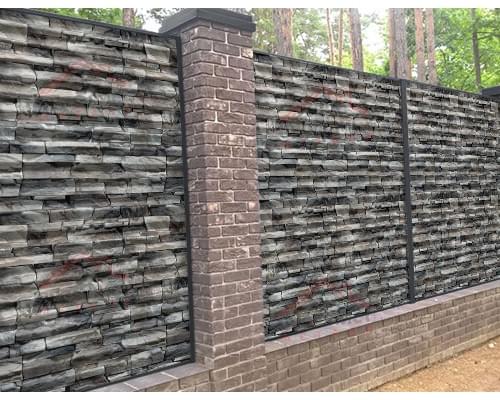 Профнастил МП18-0.5, Ширина-1100,ECOSTEEL Белый Камень