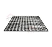 Профнастил МП18-0.5, Ширина-1100,ECOSTEEL Белый Плитняк