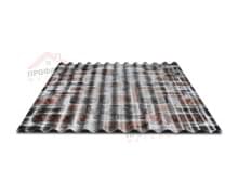 Профнастил МП18-0.5, Ширина-1100,ECOSTEEL Кварцевый Сланец