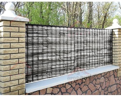 Профнастил МП20-1100-0.5 ECOSTEEL Белый Плитняк Профнастил МП20-1100-0.5 ECOSTEEL Белый Плитняк