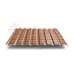 Профнастил МП20-1100-0.5 ECOSTEEL Кирпичная Кладка