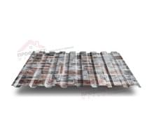 Профнастил МП20-1100-0.5 ECOSTEEL Кварцевый Сланец Профнастил МП20-1100-0.5 ECOSTEEL Кварцевый Сланец