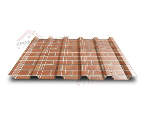 Профнастил МП35-0.5, Ширина-1035, ECOSTEEL Кирпичная Кладка Профнастил МП35-0.5, Ширина-1035, ECOSTEEL Кирпичная Кладка